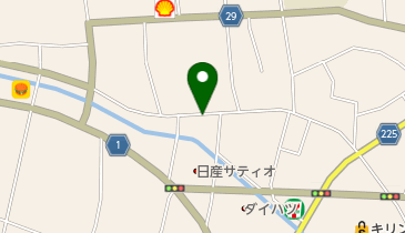 石川衣料品店の地図画像