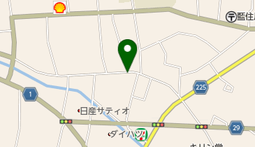 かがわ化粧品店の地図画像