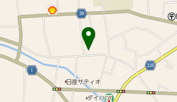 おしゃれのお店おくむらの地図画像