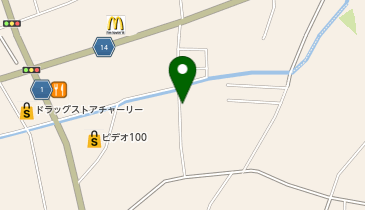 髪結い処おおもりの地図画像