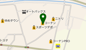 サンタの地図画像