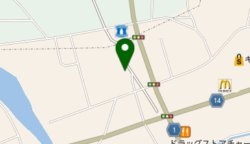 理容室阿部の地図画像