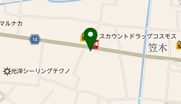 木下おしゃれサロンの地図画像