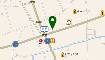 ピザ・ロイヤルハット藍住店の地図画像