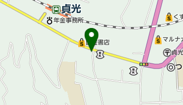 にしむら食堂の地図画像