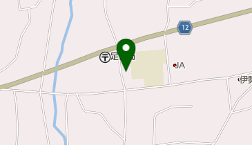 東みよし町 足代公民館の地図画像