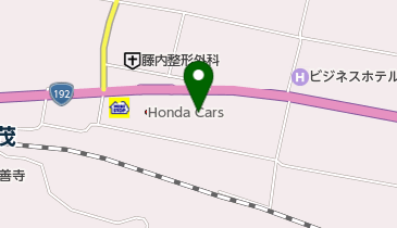 徳島日産自動車株式会社三好店の地図画像