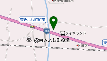 シャディサラダ館三加茂店の地図画像