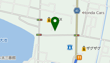 自動ドア販売株式会社の地図画像