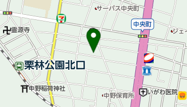 おおつか鍼灸治療院の地図画像