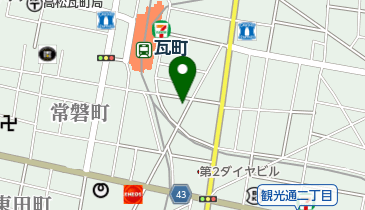 憩楽堂の地図画像