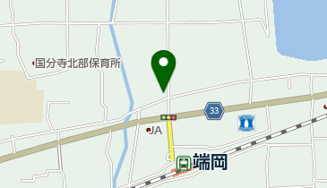 岡田衣料品店の地図画像