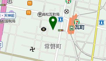 3びきの子ねこ高松店の地図画像