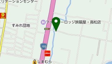サンプリント株式会社の地図画像