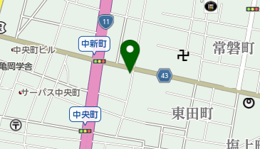 新アートセンター四国の地図画像