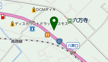 西屋牟礼店の地図画像