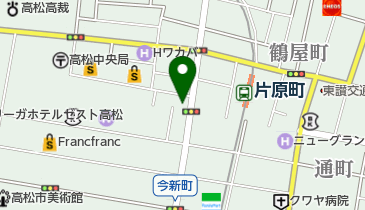 ソノダ鞄店の地図画像
