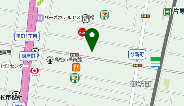 ギャラリーenの地図画像