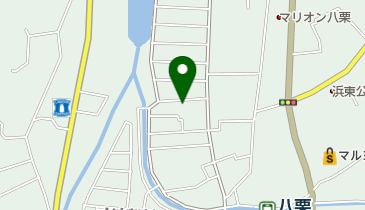 浜西公民館の地図画像