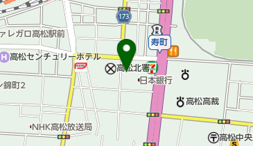 嵯峨御流華道香川司所の地図画像