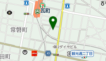 パレスダンス教室の地図画像