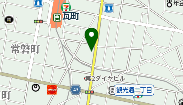 島田芸術舞踊学校の地図画像