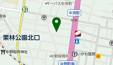 樋笠バレエ研究所の地図画像