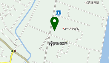 香西ボディバランス研究所の地図画像