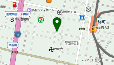 ファミリー施術院の地図画像