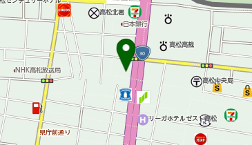 高松丸田ビルの地図画像