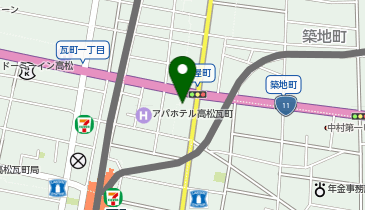 新菱冷熱工業株式会社四国支社の地図画像