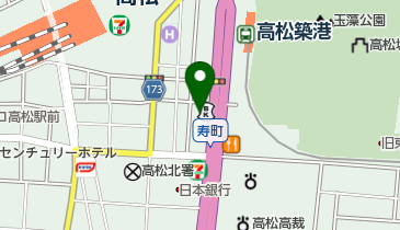 株式会社日立ビルシステム 四国支社の地図画像