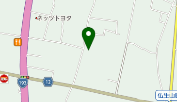 毎日牛乳一宮販売所の地図画像