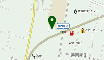 高松西キリスト教会の地図画像