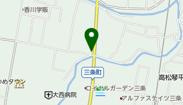 しみ抜きの関西の地図画像