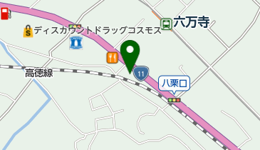 東宝グループ ワンナワードライ東宝 牟礼店の地図画像