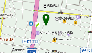 小島履物店の地図画像