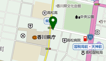 香川県消防設備協会(一般社団法人)の地図画像