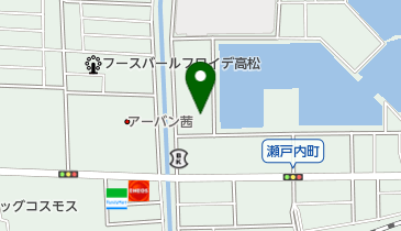 高松中央市場鮮魚協同組合の地図画像