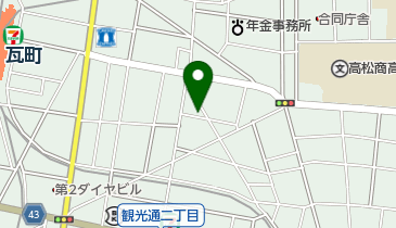 朝鮮新報社香川支局の地図画像