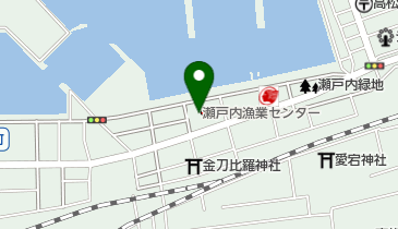 高松市瀬戸内漁業協同組合の地図画像