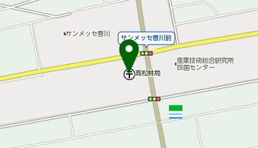 香川県行政書士会の地図画像