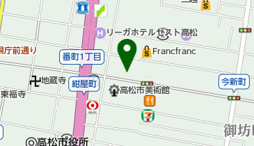 社団法人香川経済同友会の地図画像