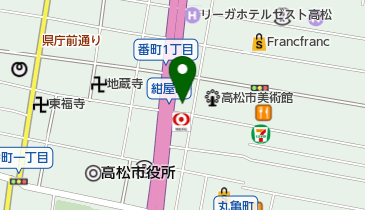 高松法人会の地図画像