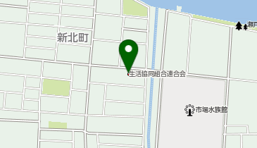 コープかがわ 本部の地図画像