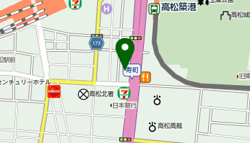 香川県農業協同組合 監事室の地図画像