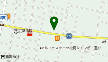 メナード化粧品高松中央販売の地図画像