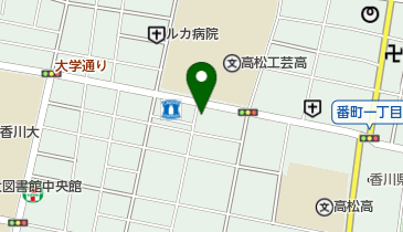 国際コンピューター株式会社高松営業所の地図画像