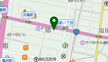 有限会社真鍋呉服店の地図画像