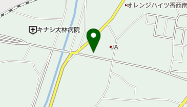 寒川自動車の地図画像